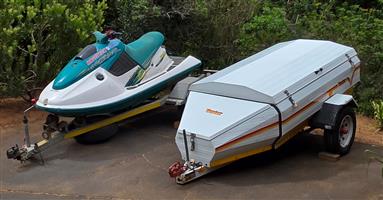 Jetski Yamaha WB2 760 plus trailer