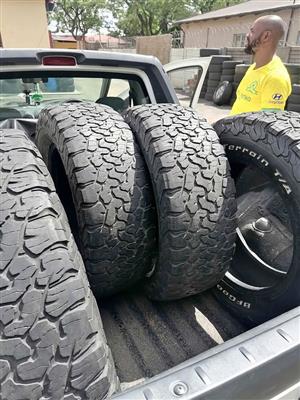 265 60 18 BF Goodrich (USED TYRES)