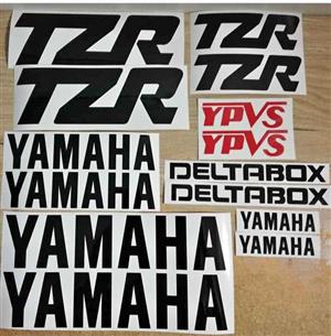Yamaha TZR stickers decals vinyl graphics