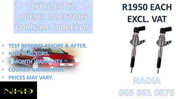 DIESEL INJECTORS FOR SALE FOR CITROEN C2 - NATIONWIDE