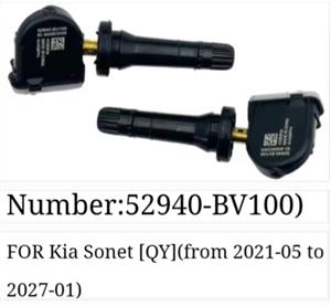 KIA Sonet TPMS tyre pressure monitor sensors and valves 
