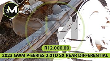 2023 GWM P SERIES 2.0TD SX REAR DIFFERENTIAL   MV0739