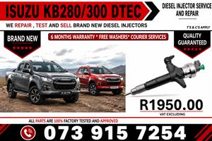 _Isuzu_KB280/KB300_DTEC_Diesel_Fuel_Injectors 