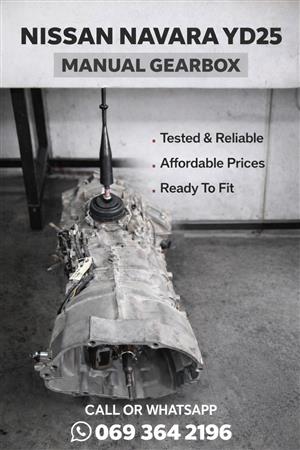NISSAN NAVARA YD25 MANUAL GEARBOX