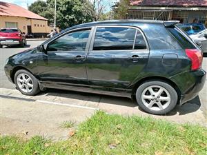 2005 Toyota Runx 1.4 manual transmission with leather seats