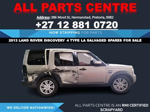 2013 Land Rover Range Rover Discovery 4 Type LA automotive parts for sale