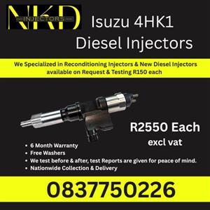 Isuzu 4hk1 Diesel injectors for sale