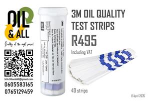 3M - Oil Quality Test Strips (Low Range)