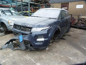 Land Rover Range Rover Evoque  SD4 2.2 Diesel AT Blue -2014 SPARESBOYZ STRIPPING