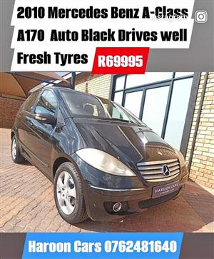  2010 Mercedes Benz A170 Auto