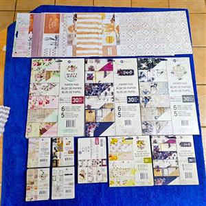  Crafting Heaven: Paper Pad Collection for Sale 