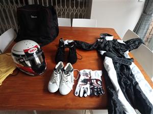 Karting racing gear
