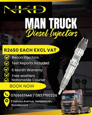 Man Truck Diesel Injectors for sale