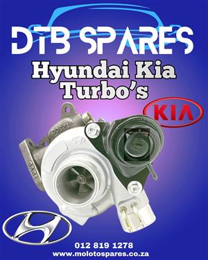 Turbos for Kia & Hyundai