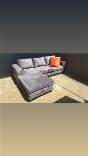 Mbali 3 seater in Buffalo suede 