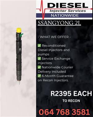 SSANGYONG 2L Service Exchange Diesel Injectors – Minimal Downtime