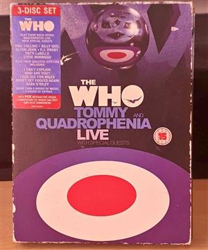 The Who - Tommy Quadrophebia Live 3 Disc set
