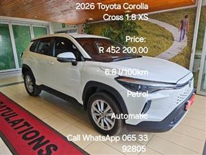 2026 Toyota Corolla Cross 1.8 XS 