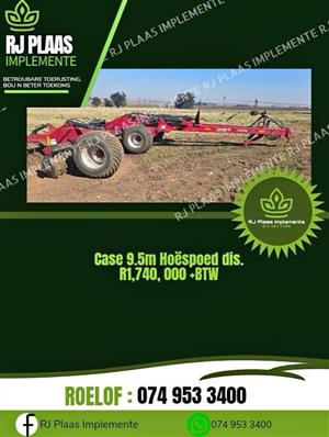 Case 9.5m Hoëspoed dis
