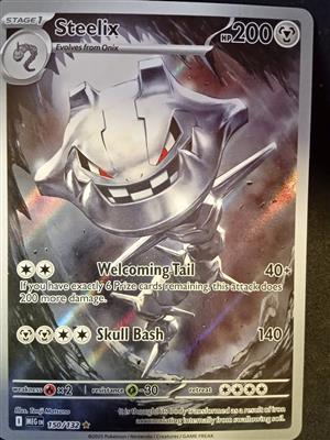 Pokémon TCG - Steelix Illustration Rare Holo (MEG EN 150/132)