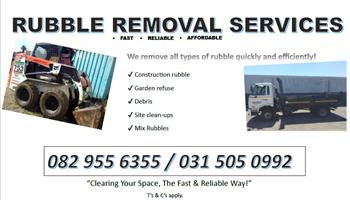 RUBBLE REMOVAL SERVICES