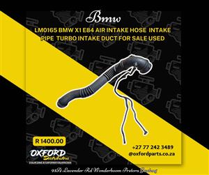 BMW X1 E84 Air Intake Hose Turbo Intake Pipe for sale used