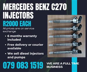 MERCEDES BENZ C270 INJECTORS FOR SALE WITH WARRANTY INCLUDED 