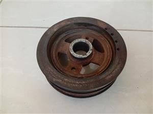 Toyota Corolla 20valve Black Top Crank Pulley