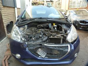 Peugeot 208 1.0 Petrol Manual 10B Blue - 2012 SPARESBOYZ STRIPPING FOR SPARES