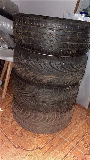 17” eagle mag rims and tyres