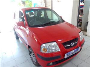 2009 HYUNDAI ATOS 1.1  RED COLOR  MANUAL PETROL 