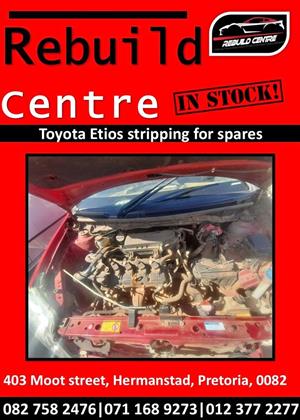 Toyota Etios stripping for spares 
