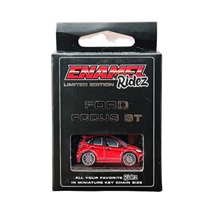 Ford Focus ST Red - Die-Cast Enamel Keychain