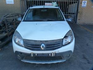 Renault Sandero 1.6 Petrol Manual K7M White - 2011 SPARESBOYZ STRIPPING FOR SPAR