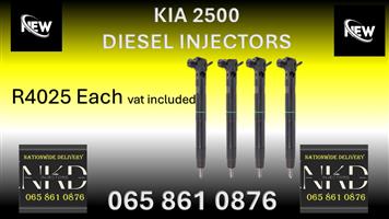 NEW DIESEL INJECTORS FOR KIA 2500