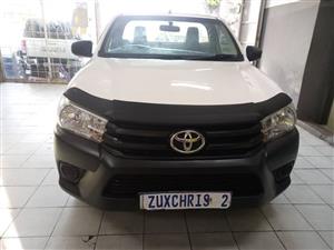 2017 TOYOTA HILUX VVTI 2.0 SINGLE CAB MANUAL