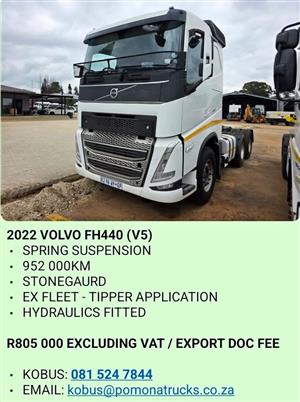 2022 VOLVO FH440 V5
