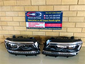 VW Tiguan Rline LED xenon headlights 