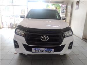 2018 TOYOTA HILUX 2.4 GD6 4X4 RAIDER CANOPY DOUBLE CAB MANUAL WHITE CODE2 WHITE DIESEL SPARE KEY FUL
