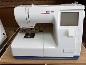 Bernette 330 deco embroidery Machine