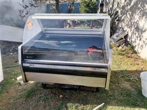 Tiler meat display for sale 1,5m