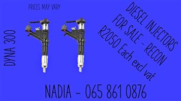 DYNA 300 DIESEL INJECTORS FOR SALE WE SELL ON EXCHANGE OR RECON