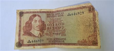 Old South African note