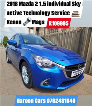 2018 Mazda 2 Dynamic Sky active Technology Service history