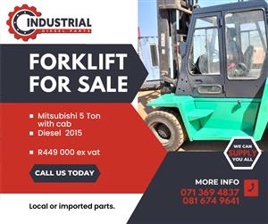 Mitsubishi 5Ton forklift for sale