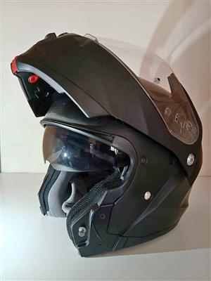 HJC IS-Max II Stealth motorcycle helmet.