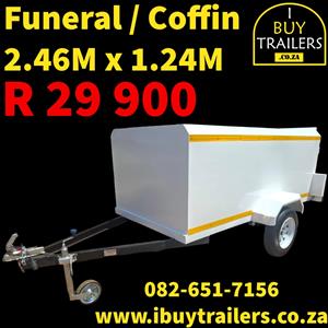 Coffin / Funeral Singe Trailer