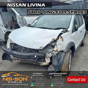 NISSAN LIVINA STRIPPING FOR SPARES