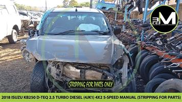 2018 ISUZU KB250 D-TEQ 2.5 TURBO DIESEL 4JK1 4X2 5 SPEED MANUAL (STRIPPING FOR PARTS) MV0726