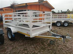 3 METER SINGLE AXLE BRAKED CARGO TRAILER 1.5 TON